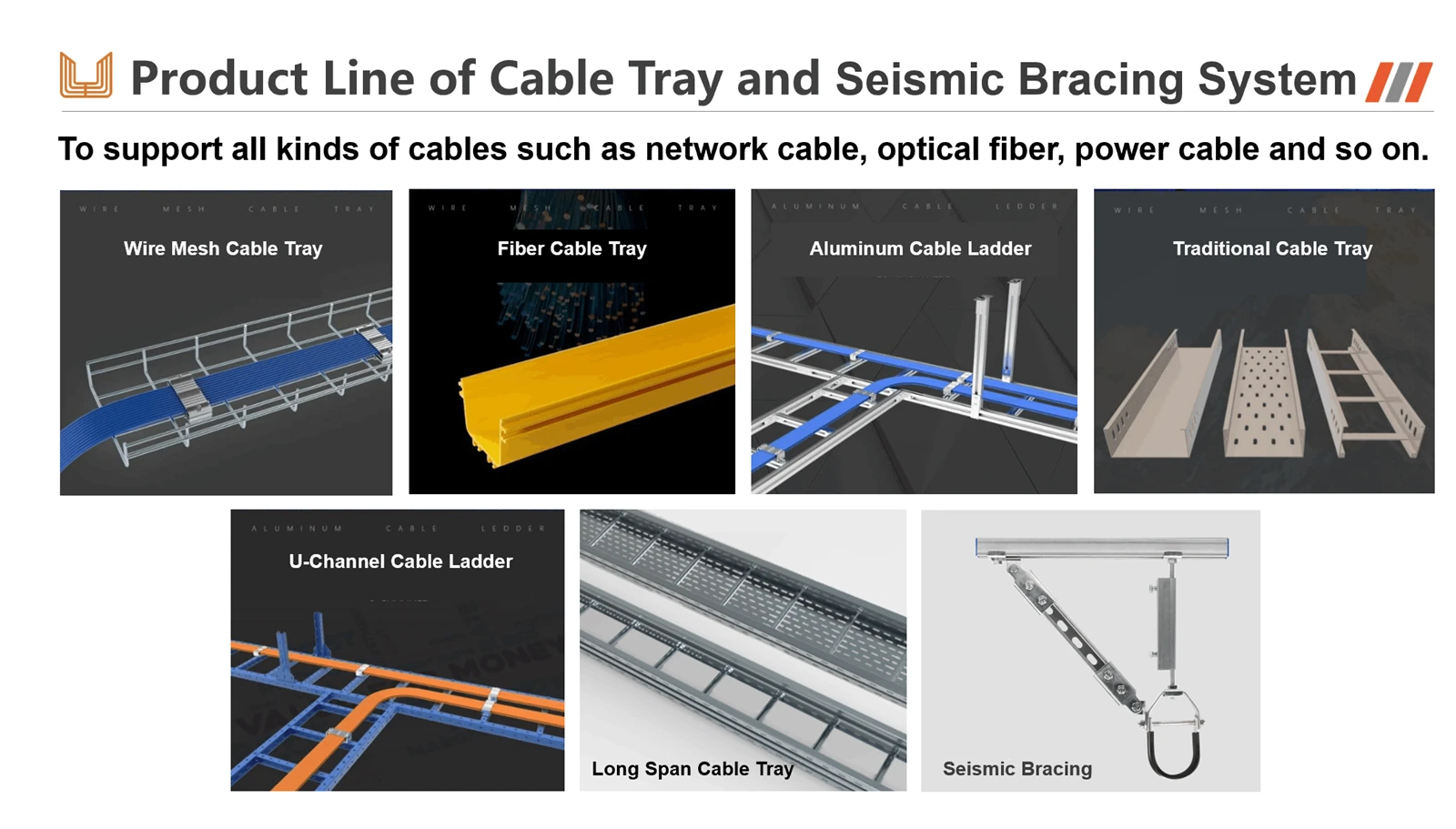 cable trays system cable trays system